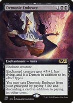 Demonic Embrace (M21-356) - rare: (Extended Art)