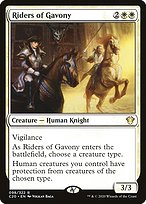 Riders of Gavony (C20-098) - rare