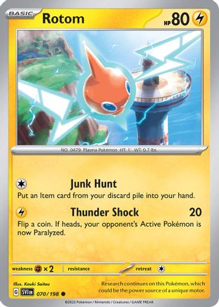 Rotom (070/198) - MCP  - Promo - Holofoil