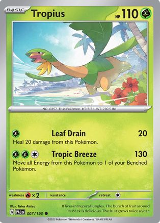 Tropius (007/193) - SPE  - Common