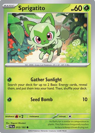 Sprigatito (012/193) - SPE  - Common