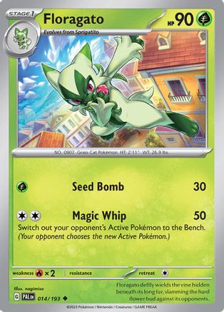 Floragato (014/193) - SPE  - Uncommon - Reverse Holofoil
