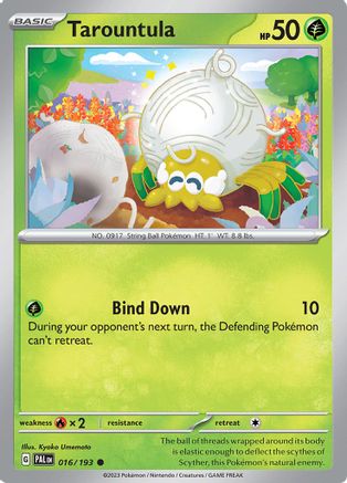 Tarountula (016/193) - SPE  - Common - Reverse Holofoil
