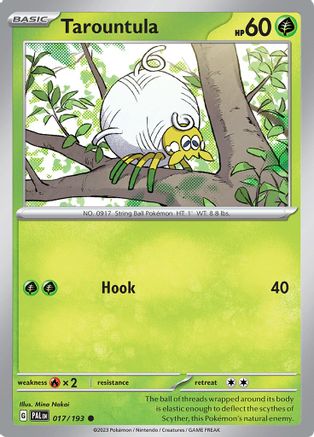 Tarountula (017/193) - SPE  - Common - Reverse Holofoil
