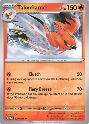 Talonflame (030/193) - SPE  - Uncommon - Reverse Holofoil