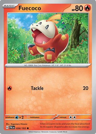 Fuecoco (034/193) - SPE  - Common