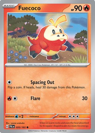 Fuecoco (035/193) - SPE  - Common - Reverse Holofoil