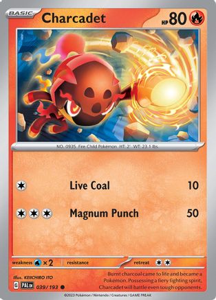 Charcadet (039/193) - SPE  - Common - Reverse Holofoil