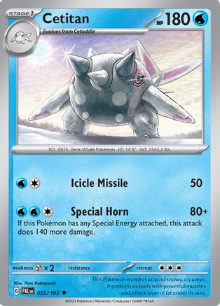 Cetitan (055/193) - SPE  - Uncommon - Reverse Holofoil