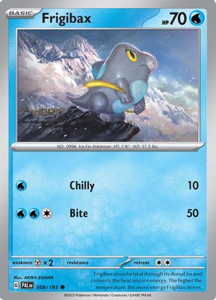 Frigibax (058/193) - SPE  - Common