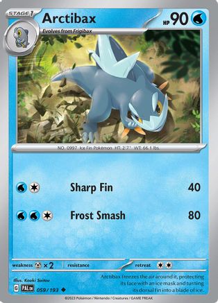 Arctibax (059/193) - SPE  - Uncommon