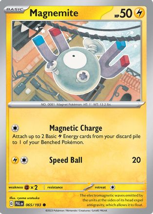 Magnemite (065/193) - SPE  - Common - Reverse Holofoil