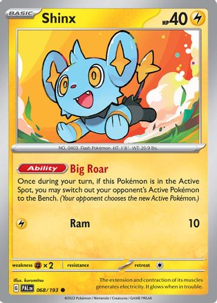 Shinx (068/193) - SPE  - Common - Reverse Holofoil