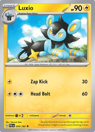 Luxio (070/193) - SPE  - Uncommon - Reverse Holofoil