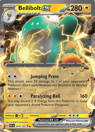 Bellibolt ex (079/193) - SPE  - Double Rare - Holofoil