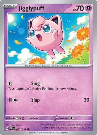 Jigglypuff (083/193) - SPE  - Common - Reverse Holofoil