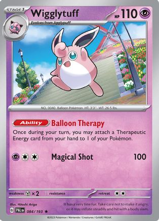 Wigglytuff (084/193) - SPE  - Rare - Reverse Holofoil