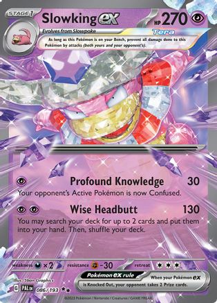 Slowking ex (086/193) - SPE  - Double Rare - Holofoil