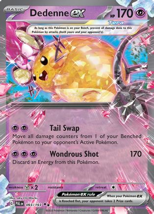 Dedenne ex (093/193) - SPE - Double Rare - Holofoil