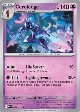 Ceruledge (098/193) - SPE  - Rare - Reverse Holofoil