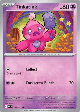 Tinkatink (100/193) - SPE  - Common - Reverse Holofoil
