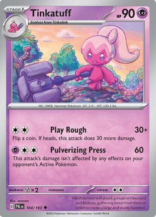 Tinkatuff (104/193) - SPE  - Uncommon
