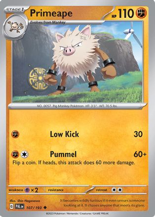 Primeape (107/193) - SPE  - Uncommon