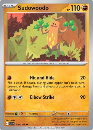 Sudowoodo (109/193) - SPE  - Uncommon