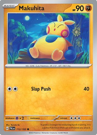 Makuhita (112/193) - SPE  - Common - Reverse Holofoil