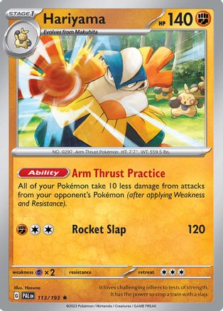 Hariyama (113/193) - SPE  - Rare - Holofoil