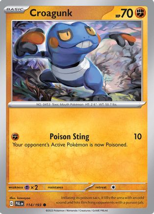 Croagunk (114/193) - SPE  - Common