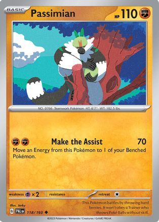Passimian (118/193) - SPE  - Uncommon - Reverse Holofoil