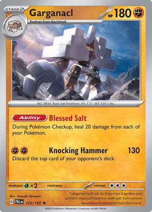Garganacl (123/193) - SPE  - Rare - Holofoil