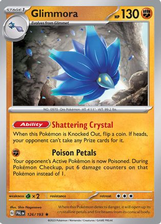 Glimmora (126/193) - SPE  - Rare - Reverse Holofoil