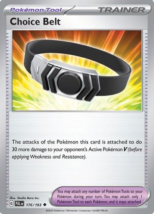 Choice Belt (176/193) - SPE  - Uncommon - Reverse Holofoil
