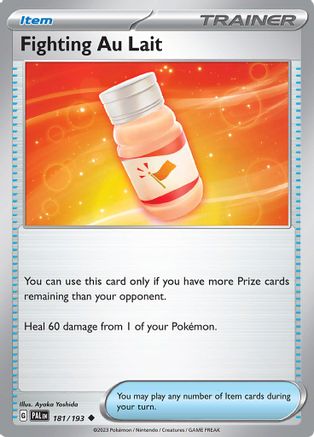 Fighting Au Lait (181/193) - SPE  - Uncommon - Reverse Holofoil