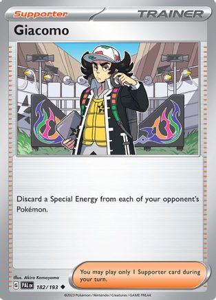 Giacomo (182/193) - SPE  - Uncommon - Reverse Holofoil