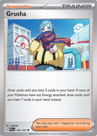 Grusha (184/193) - SPE  - Uncommon