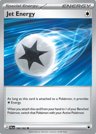 Jet Energy (190/193) - SPE  - Uncommon - Reverse Holofoil