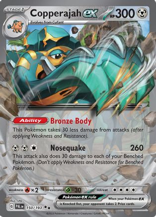 Copperajah ex (150/193) - SPE  - Double Rare - Holofoil
