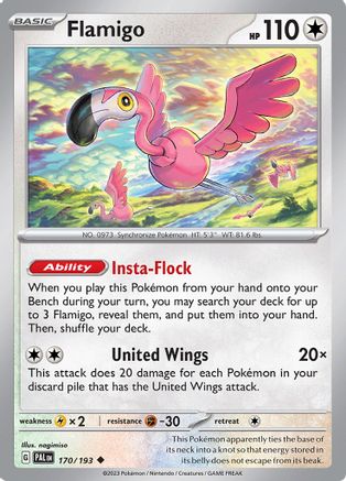 Flamigo (170/193) - SPE  - Uncommon - Reverse Holofoil