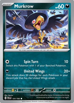 Murkrow (131/193) - SPE  - Common