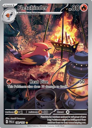 Fletchinder (199/193) - SPE  - Illustration Rare - Holofoil