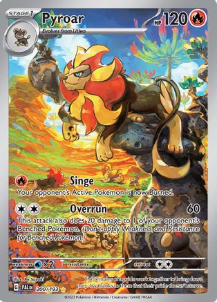 Pyroar (200/193) - SPE  - Illustration Rare - Holofoil