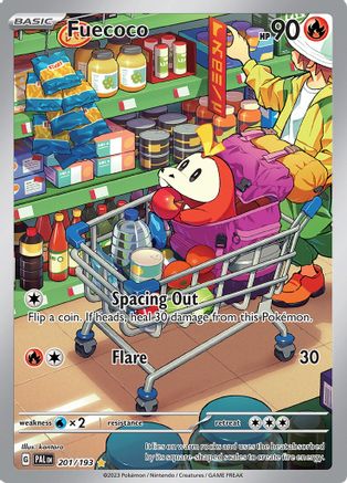 Fuecoco (201/193) - SPE  - Illustration Rare - Holofoil