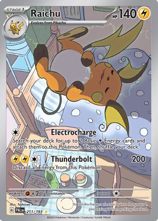 Raichu (211/193) - SPE  - Illustration Rare - Holofoil