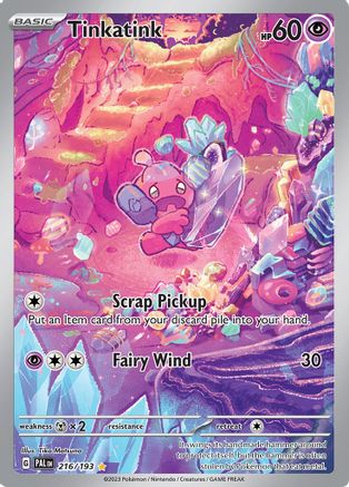 Tinkatink (216/193) - SPE  - Illustration Rare - Holofoil