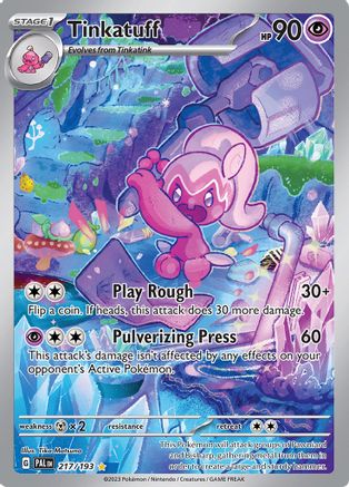 Tinkatuff (217/193) - SPE  - Illustration Rare - Holofoil