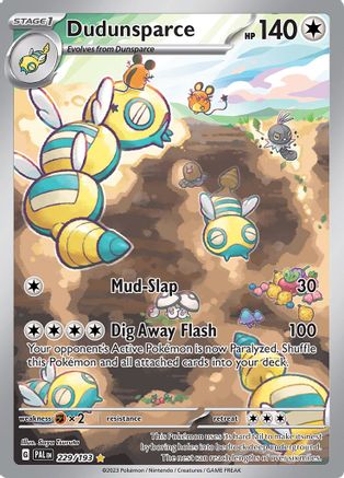 Dudunsparce (229/193) - SPE  - Illustration Rare - Holofoil