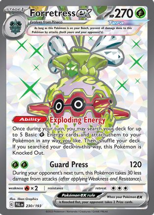 Forretress ex (230/193) - SPE  - Ultra Rare - Holofoil